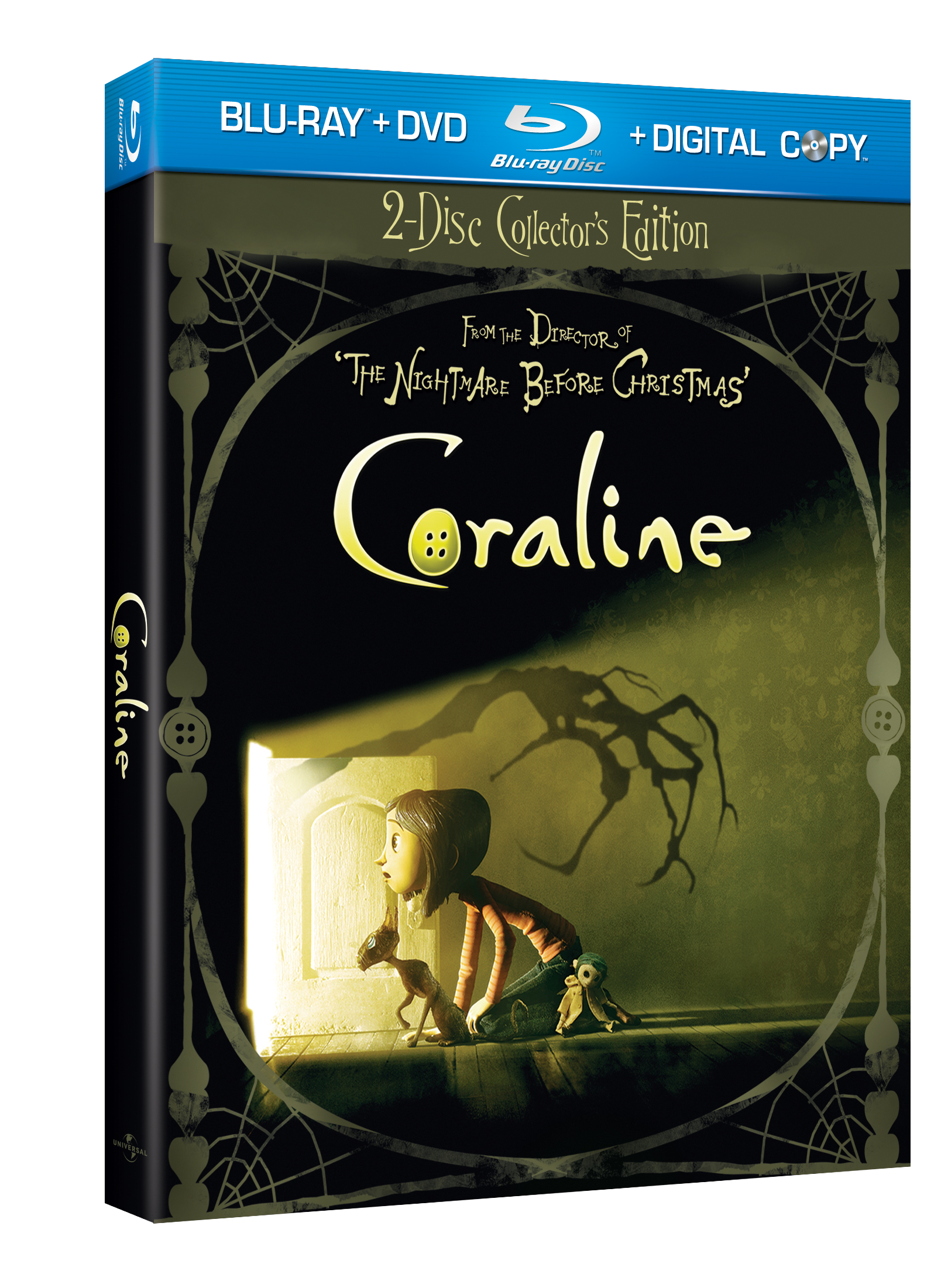 "Coraline" on DVD and Bluray July 21st Bloody Good Horror Horror